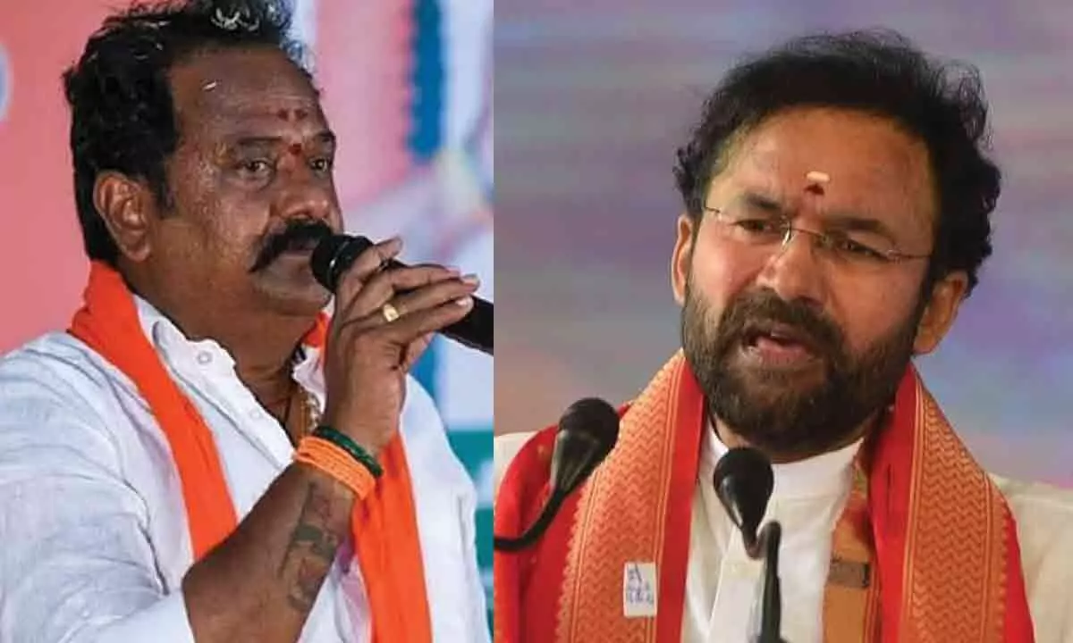Kishan Reddy calls Katipalli Venkataramana Reddy a giants killer