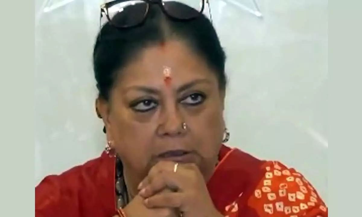 Amid Suspense Over Cm Face Around 50 Bjp Mlas Meet Vasundhara Raje
