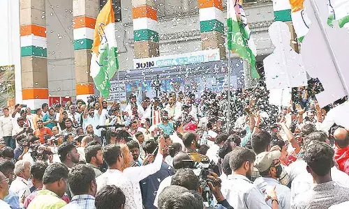 Gandhi Bhavan erupts in joy