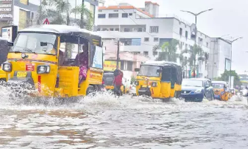 Rain throws life out of gear