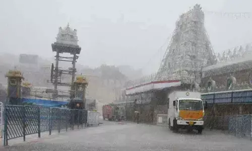 Incessant rains lash Tirupati, Tirumala