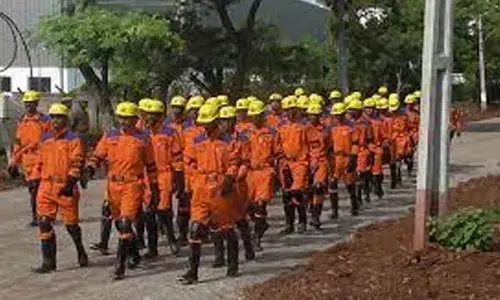 Vijayawada: SDRF team arrives