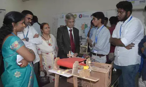 GITAM organises Project Exhibition for students