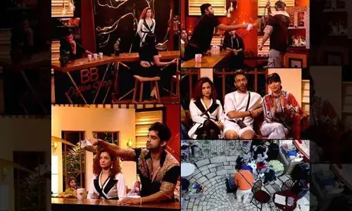 Housemates go on an unusual coffee date on nomination task