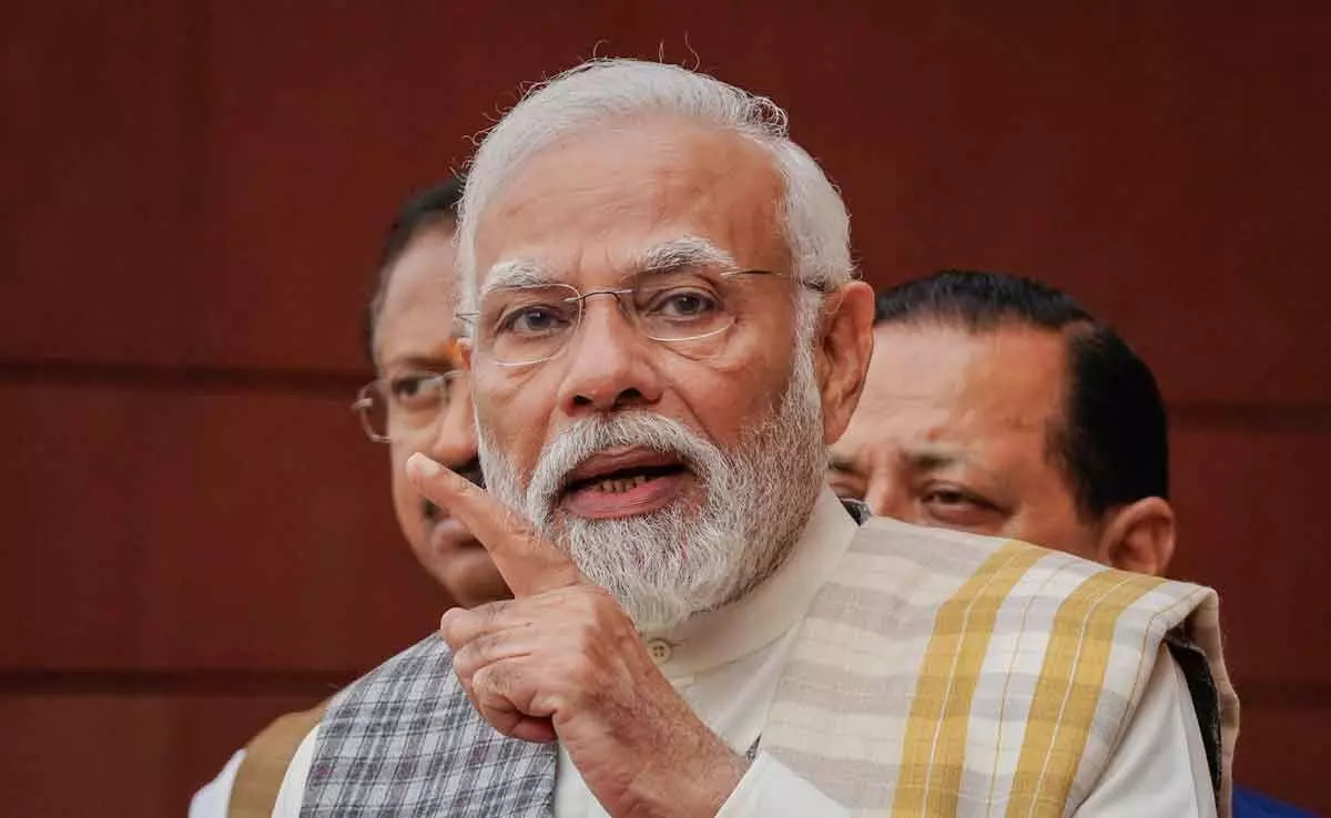 Modi’s dig at Opposition: Don’t vent anger of Assembly poll defeat in Parliament says PM
