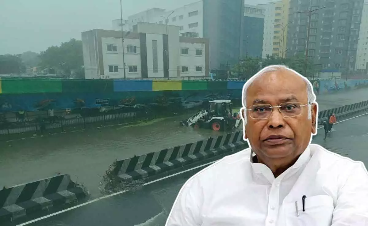 Cyclone Michaung: Kharge urges Centre to give assistance to state govts