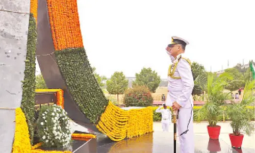 Secundrabad: Indian Navy pays homage to bravehearts