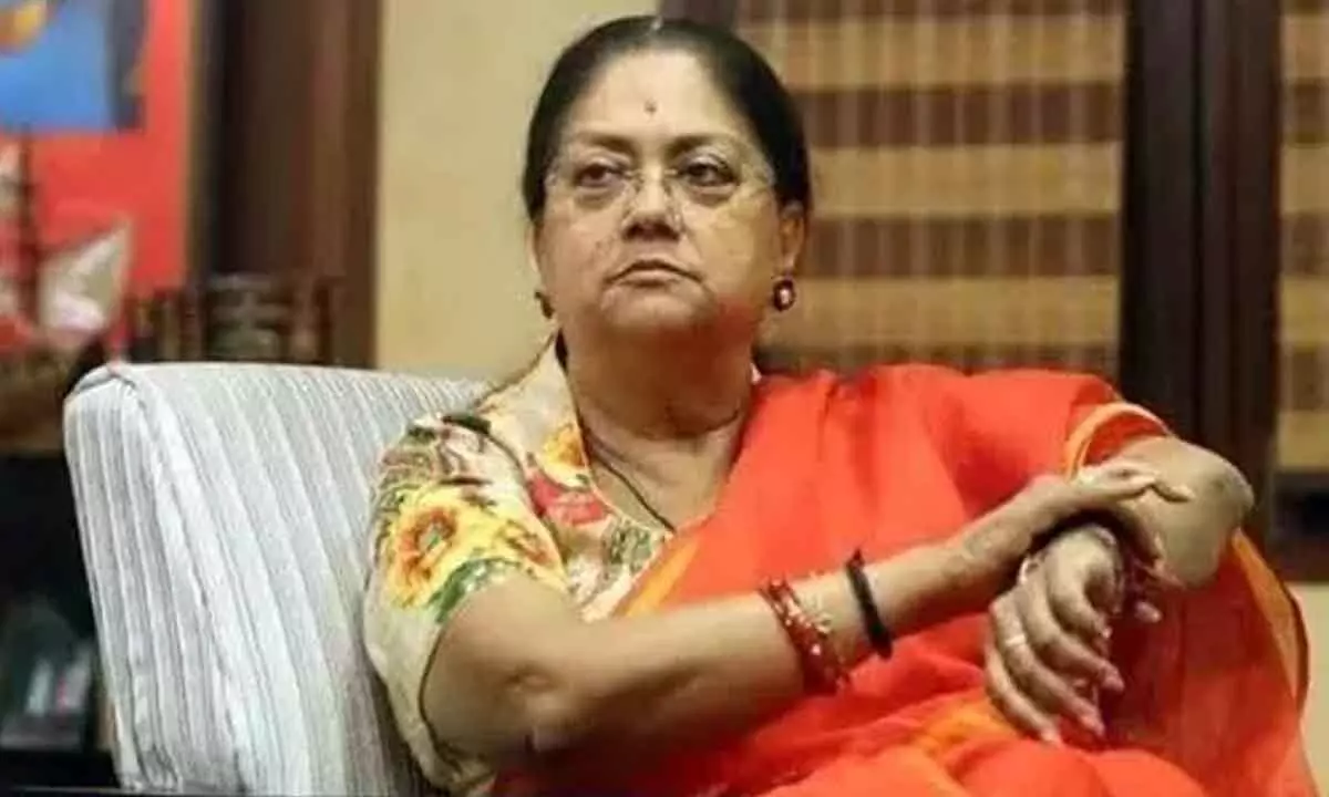 Raje front-runner for CM’s post in Rajasthan