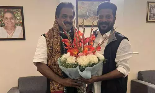 Telangana new CM Revanth meets AICC top brass  in New Delhi