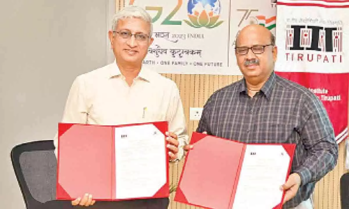 Tirupati: IIT-Tirupati, RGUKT ink pact to enhance scientific cooperation