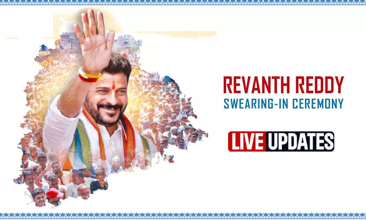 Telangana New CM Revanth Reddy Swearing-In Ceremony Live Updates