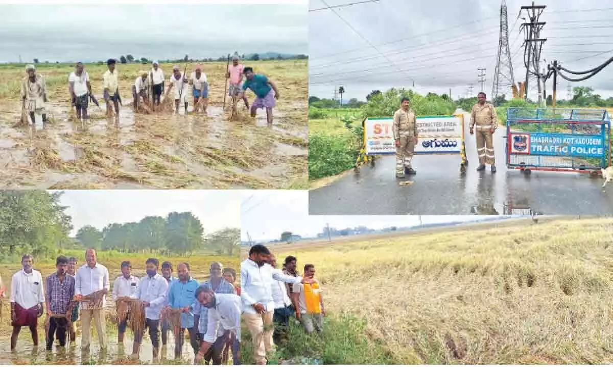 Khammam: 2 dead, 1000+ acres crop damaged