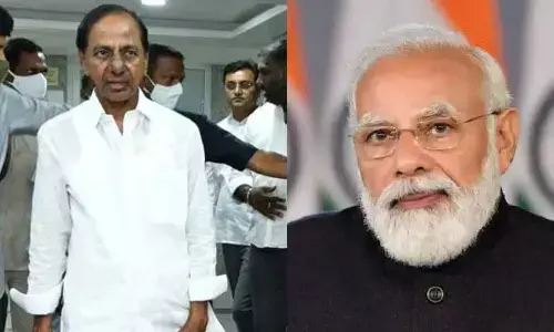 PM Modi expresses concern over injury to KCR