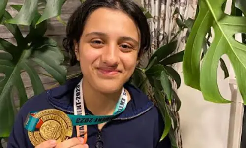 Student shines bright in IIGF dance competition