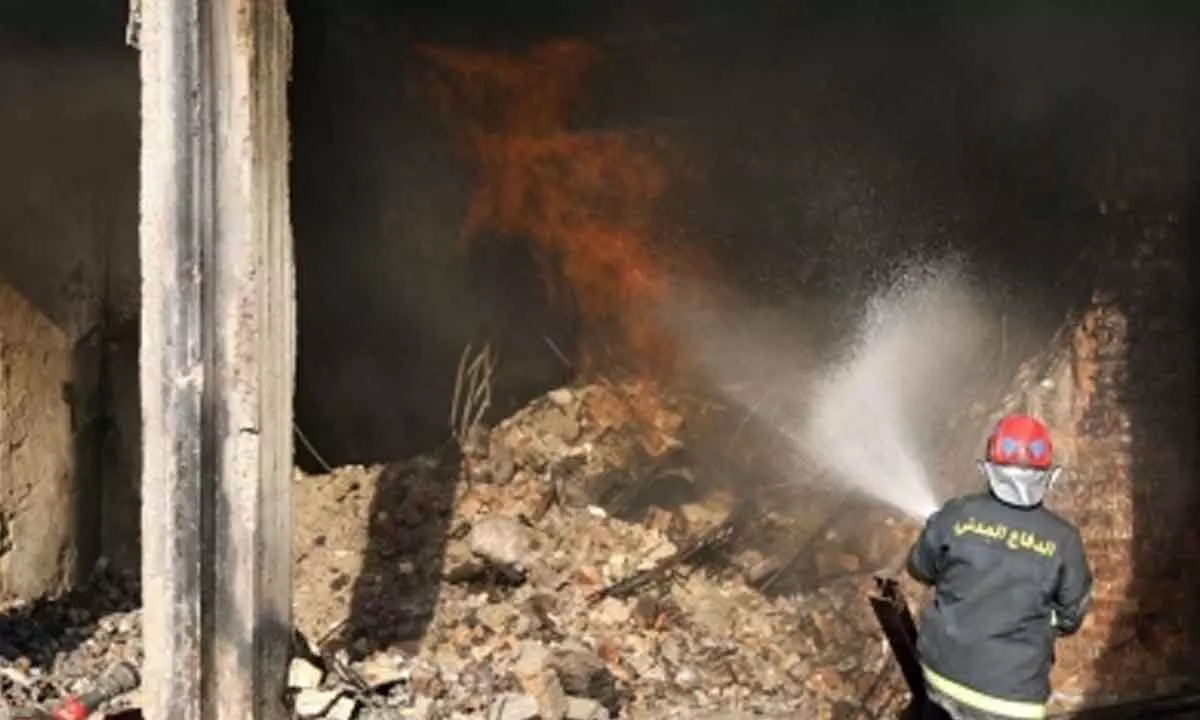 14 dead in building fire in Iraqs Erbil province