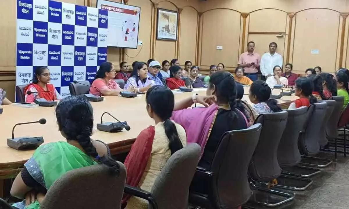 Vijayawada: Women employees urged not to tolerate sexual harassment