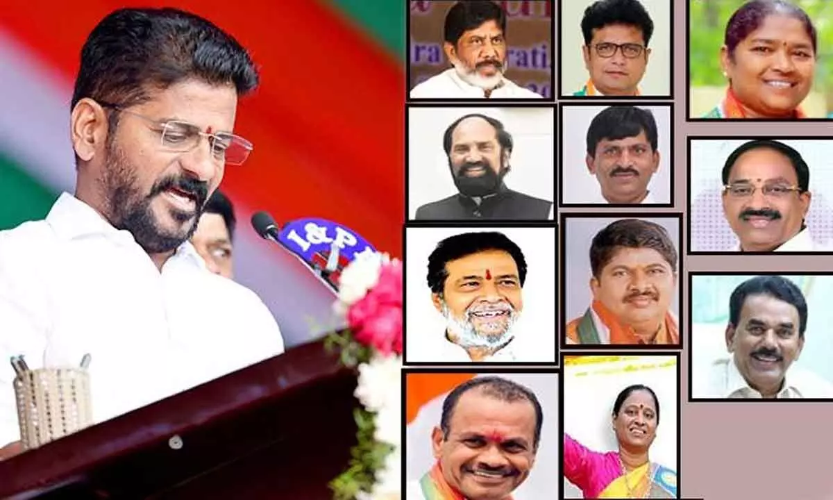 Portfolios allotted to Telangana ministers