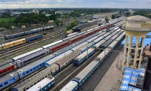 Union Railway Minister visits Simhachalam, starts development works ho