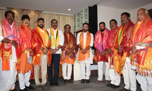 Telangana BJP MLAs refuse to take oath before Akabruddin Owaisi