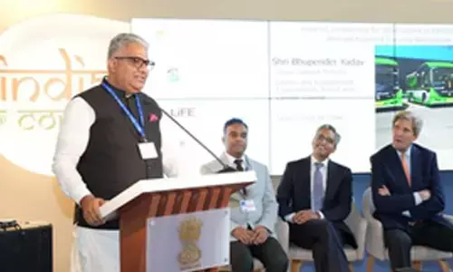 Bhupender Yadav, John Kerry hold talks on US-India collaboration for financing e-buses