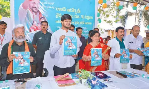 Khammam: Rajiv Arogyashri a boon to poor people says Collector VP Gautham