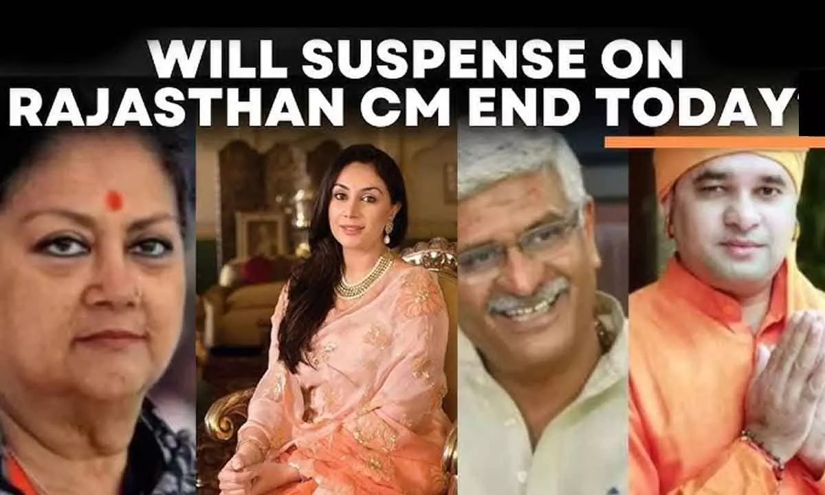 Suspense over Rajasthan CM to end today