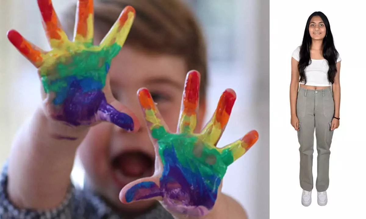 How children express themselves through art