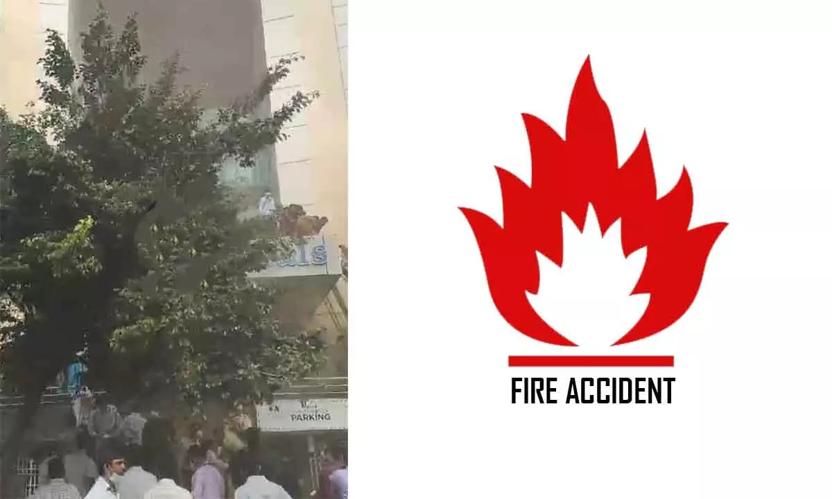 Fire breaks out at a hospital in Visakhapatnam