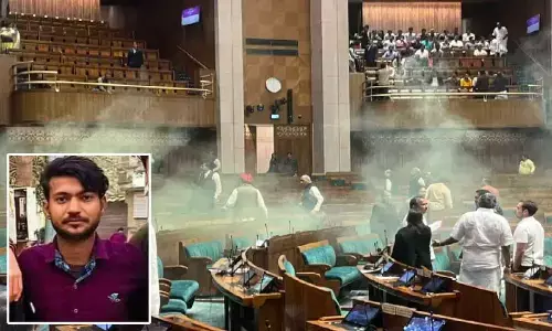 Sagar Sharma was one of the men who released yellow-coloured gas inside Lok Sabha.