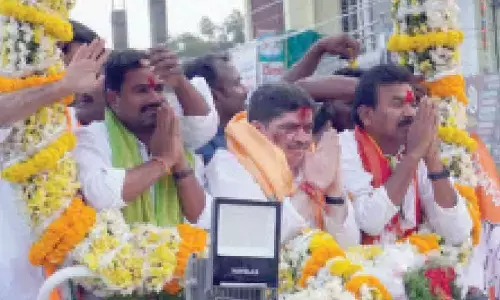 Karimnagar will be at forefront of development said Ponnam Prabhakar