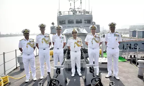 Indian Naval Ship Tarmugli commissioned