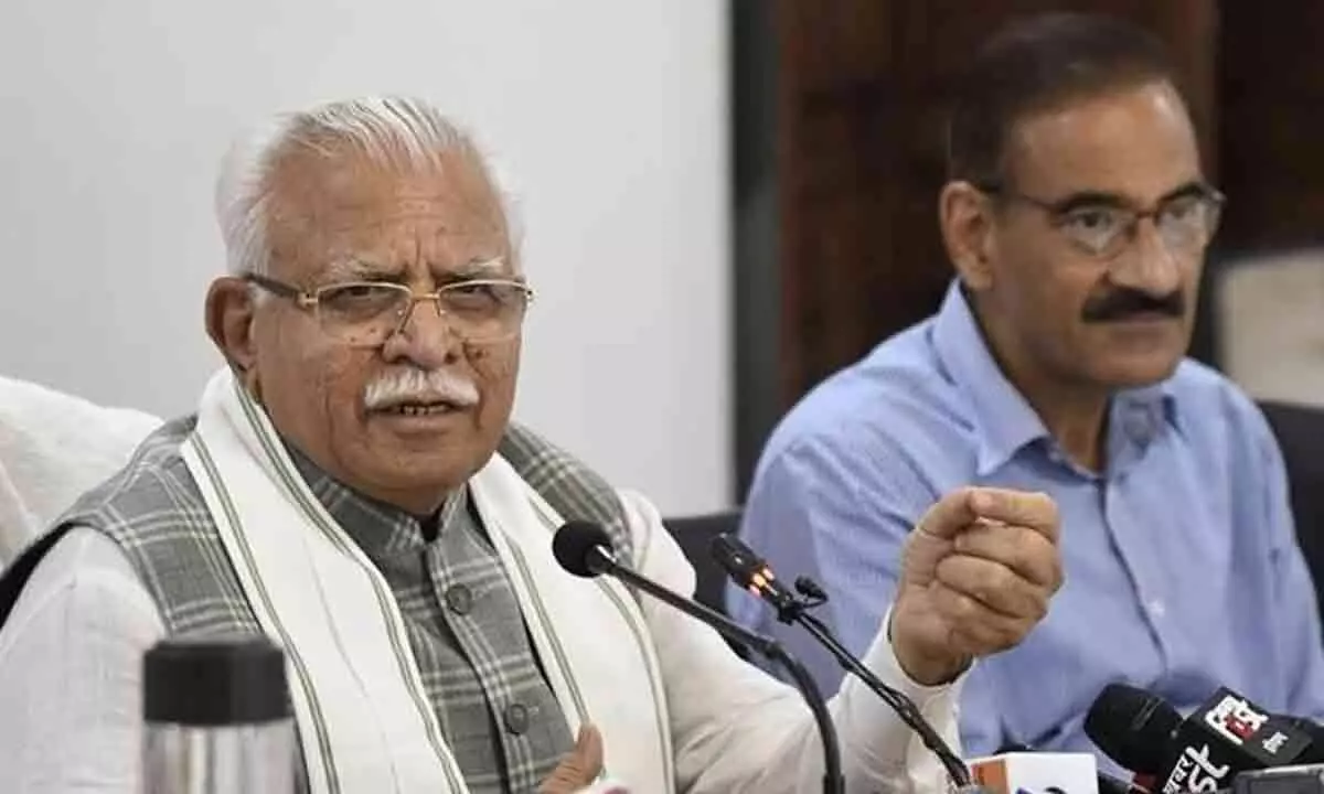 Chandigarh: Too early to comment on Neelam’s arrest says Manohar Lal Khattar