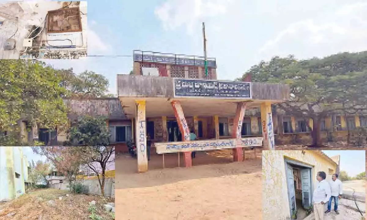 Rangareddy: Government Junior College at Shadnagar wallows in utter neglect