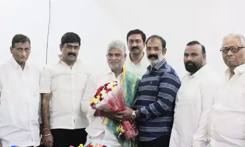 Filmnagar Cultural Committee (FNCC) members honored Gaddam Prasad Kumar who was elected as Speaker of Telangana Legislative Assembly