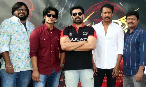 Adi Saikumar ‘Rudhraksha’gets a grand launch