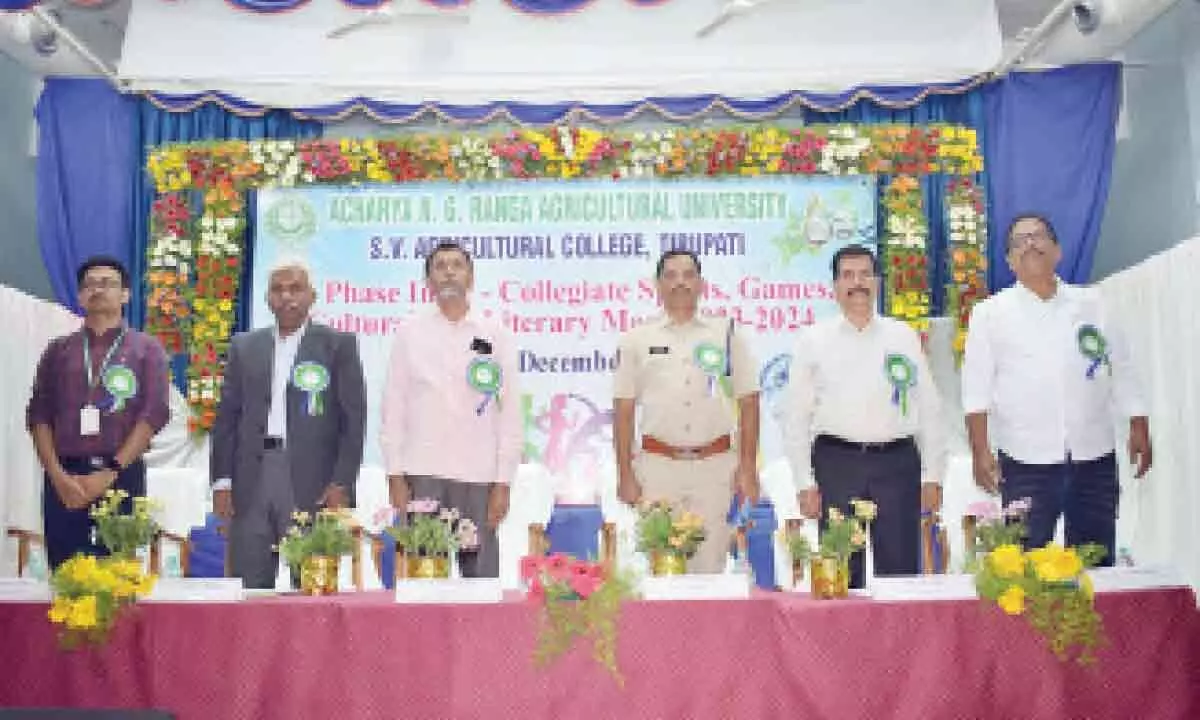 Tirupati: Intercollegiate sports, cultural meet concludes