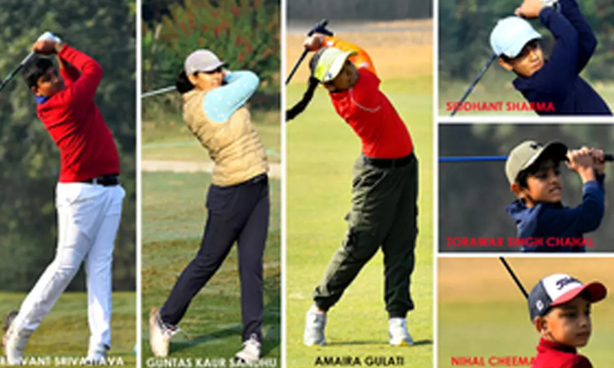 Arshvant and Guntas shine in US Kids Golf India North Tour finale