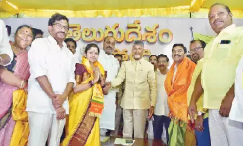 Nellore: A major blow to YSRCP in Udayagiri