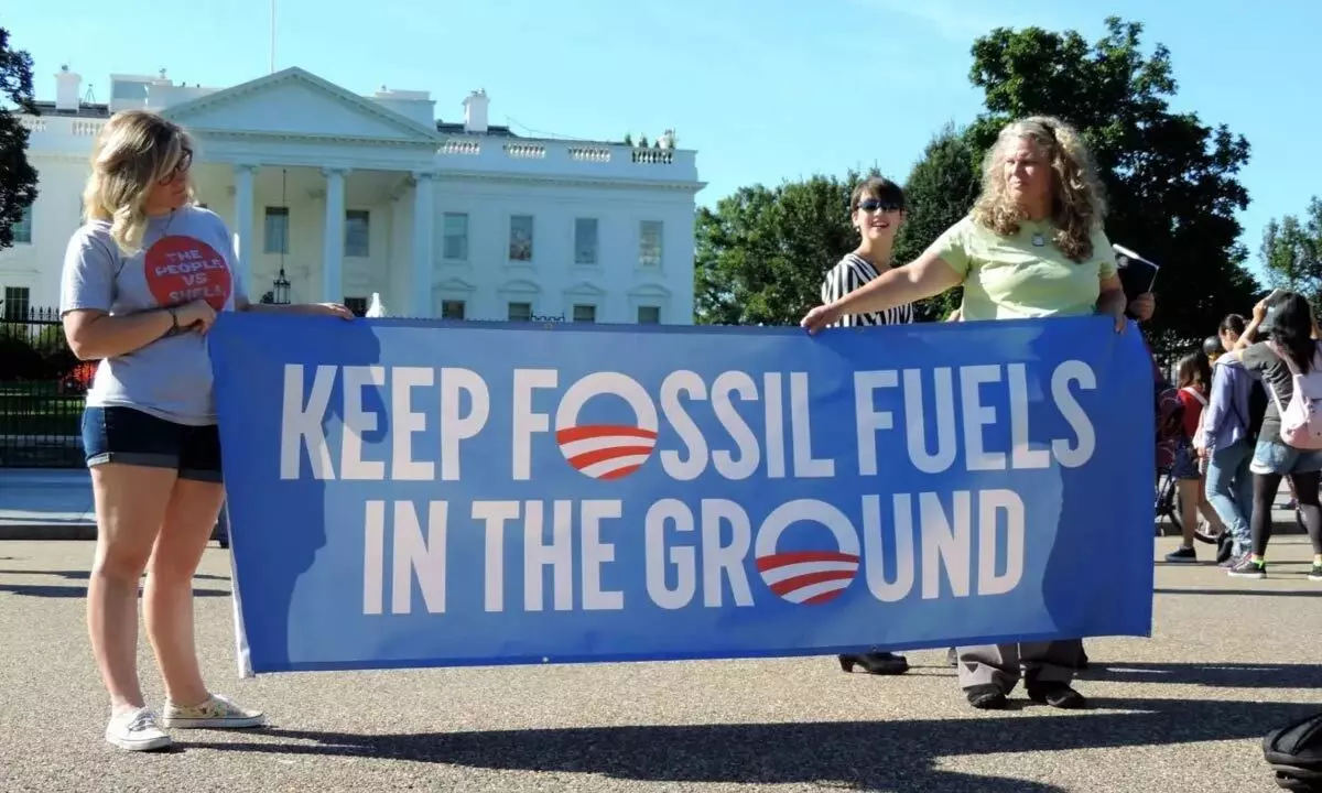 Rise together to keep fossil fuels in ground
