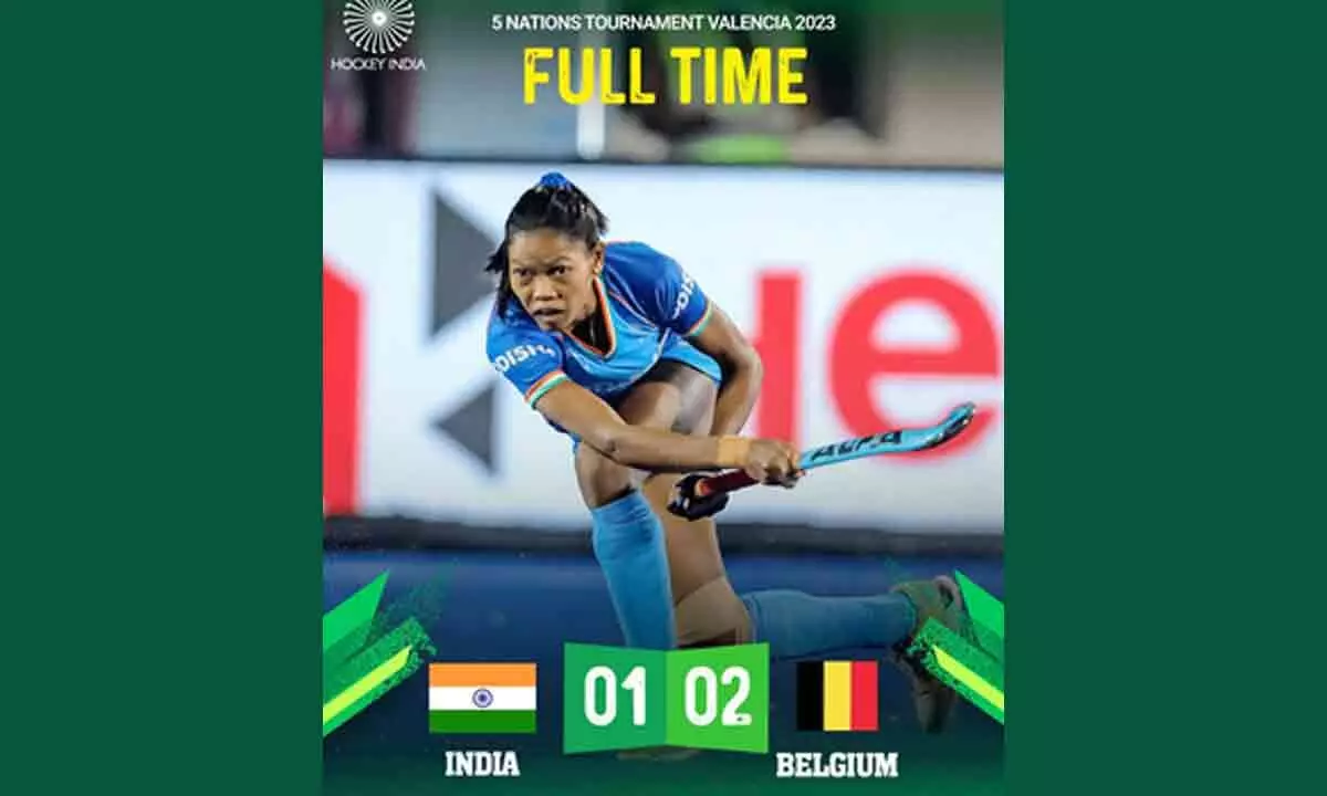 Indian women’s hockey team goes down 1-2 to Belgium in 5 Nations tournament