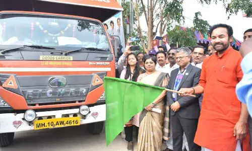 Kishan flags off Viksit Bharat Sankalp Yatra
