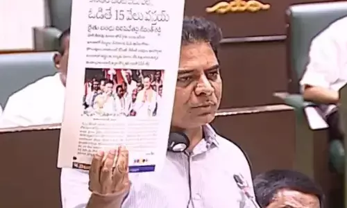 Revanth, KTR spar over projects