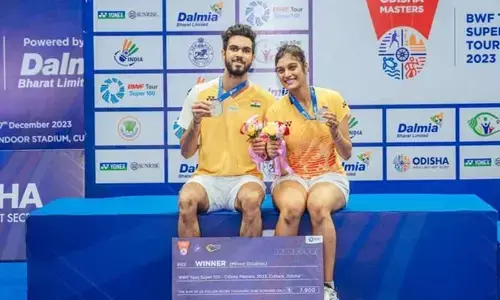 Tanisha Crasto-Dhruv Kapila clinch Mixed Doubles title at Odisha Masters 2023