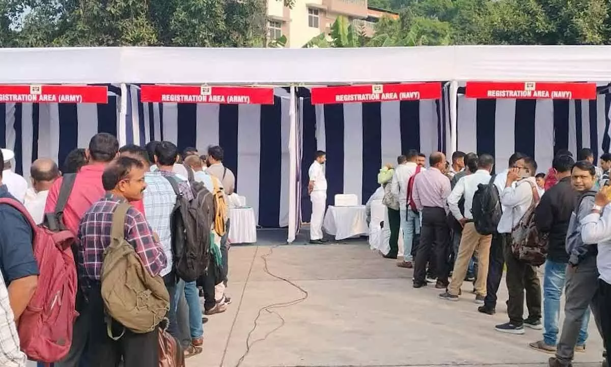 Job fair conducted for ex-servicemen