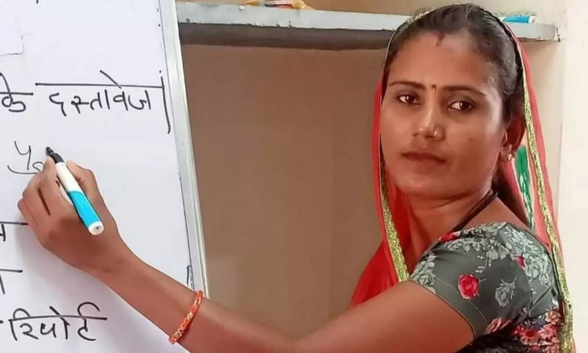 Rajasthan girl battles odds to become sarpanch at 19