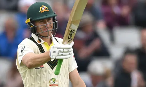 Labuschagne confident of MCG Test despite finger scare