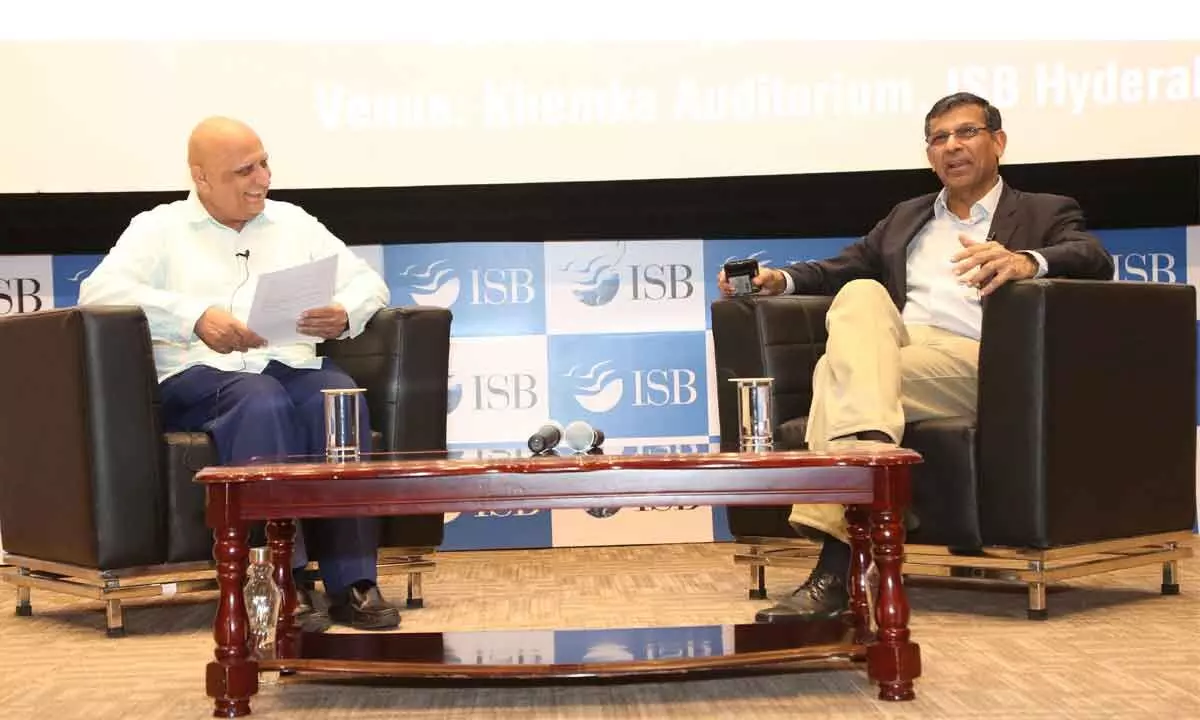 Raghuram Rajan discusses his new book at ISB