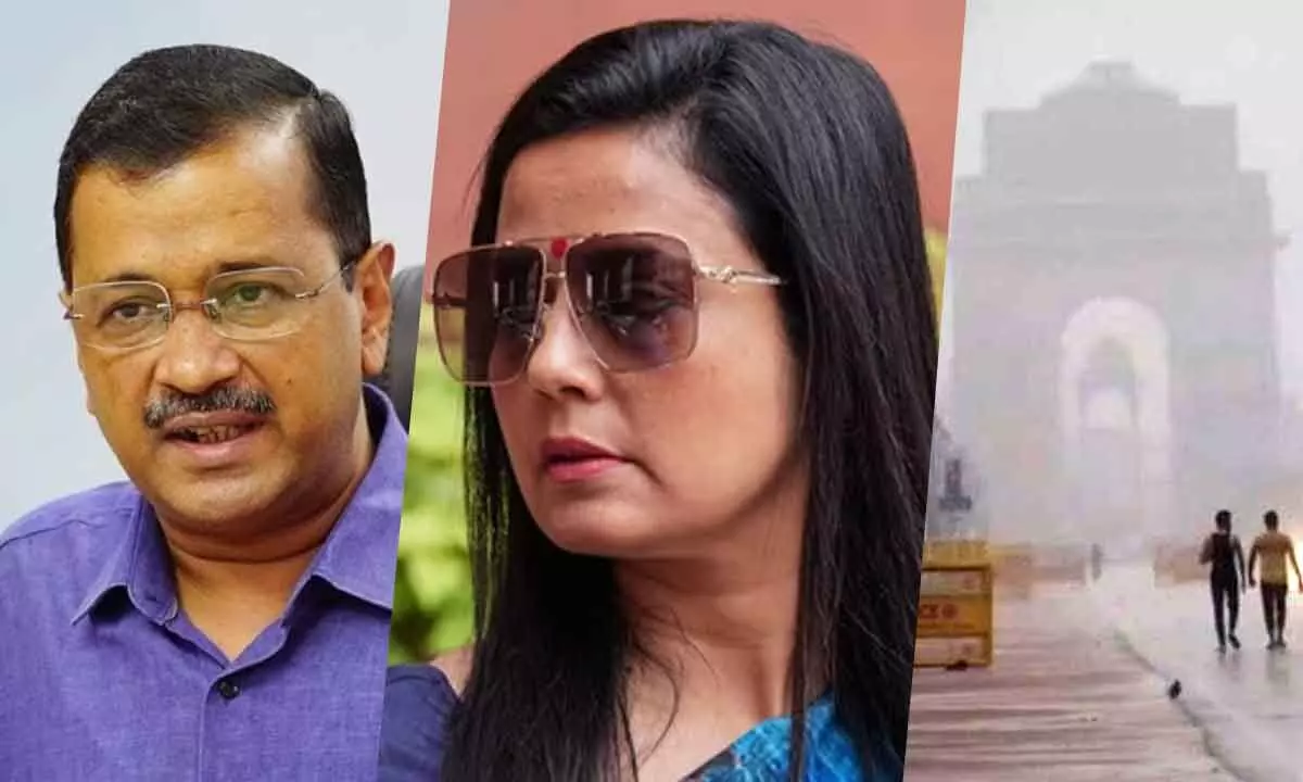 Political Developments and Legal Challenges: Kejriwals Key Meetings, Moitras Court Hearing, And Delhi Weather Update