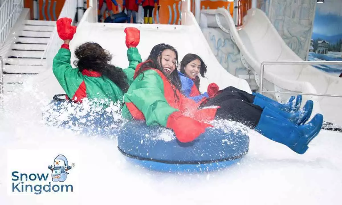 Experience the Frosty Wonders of Hyderabad’s Own Indoor Snow Theme Park- Snow Kingdom