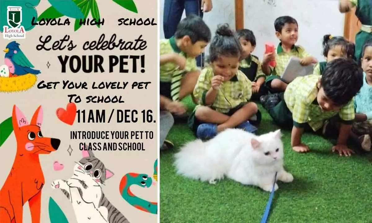 Fostering Compassion: Pet Animal Day at Loyal High School, Saroornagar